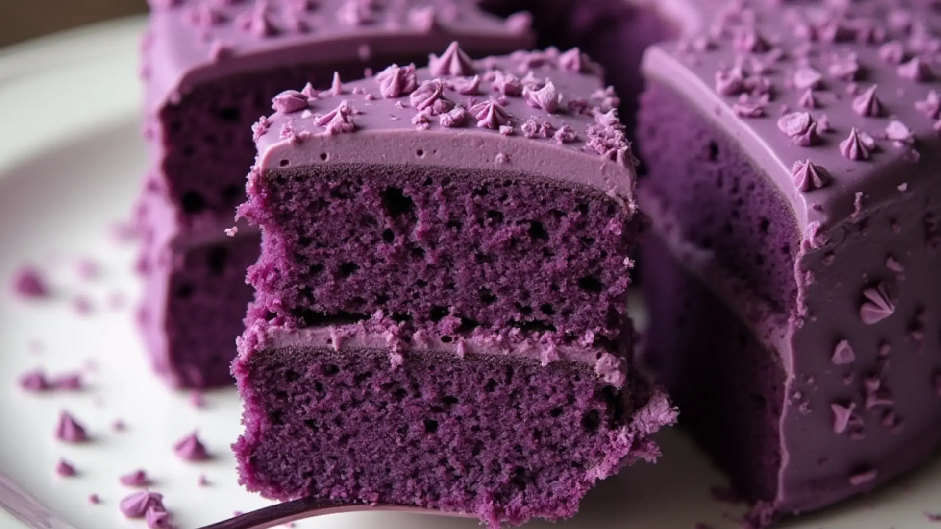 Purple Velvet Cake Recipe