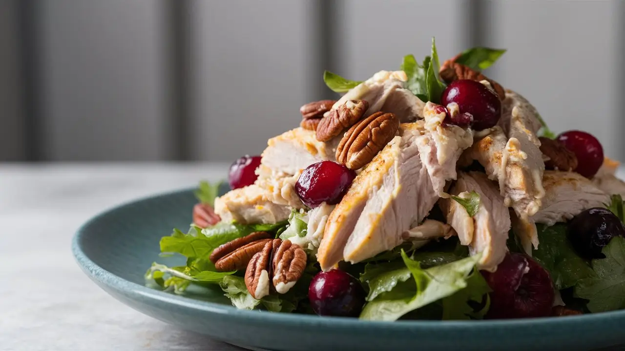 Quick Cranberry Pecan Chicken Salad Recipe