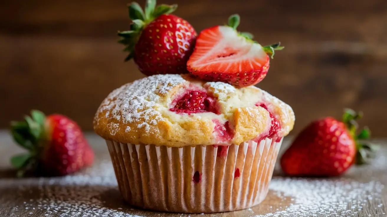 strawberry muffins recipe