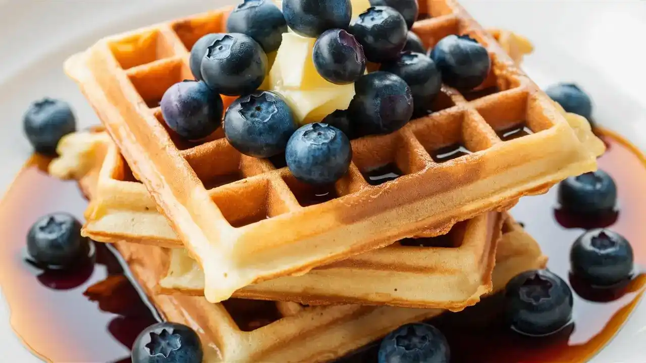 Blueberry Waffle Recipe