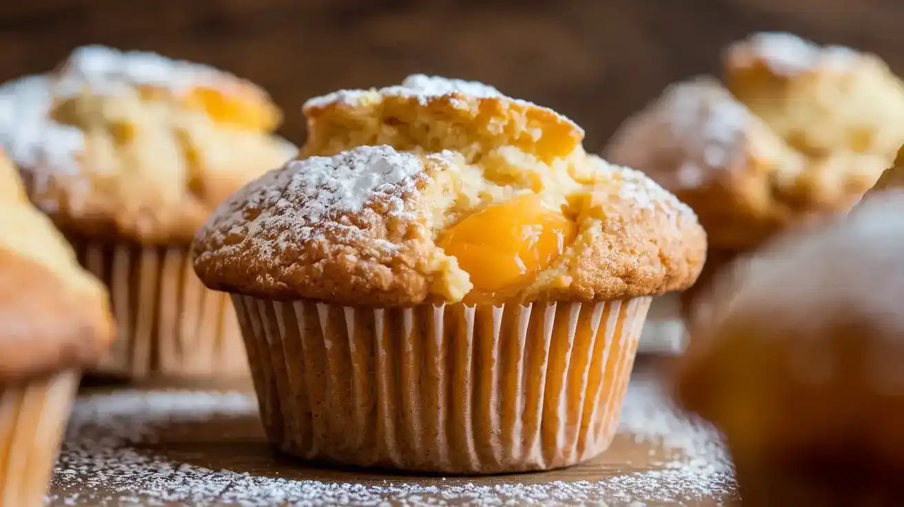 Easy Peach Muffin Recipe