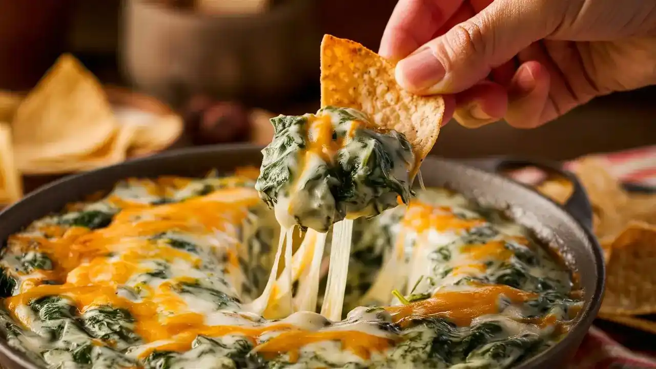 Easy Spinach Artichoke Dip