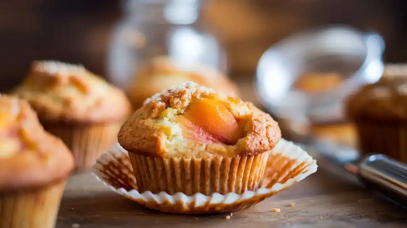 Peach Muffin Recipe