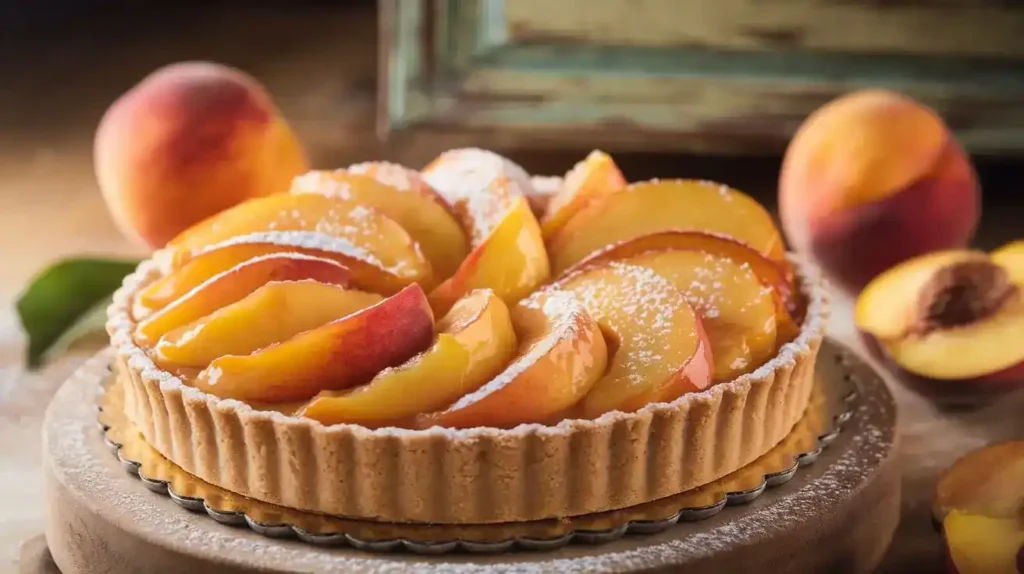 peach tart recipe