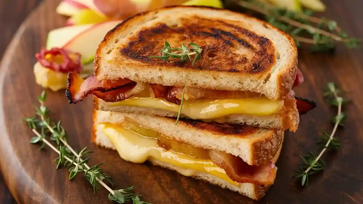 Apple Bacon Grilled Cheese Recipe