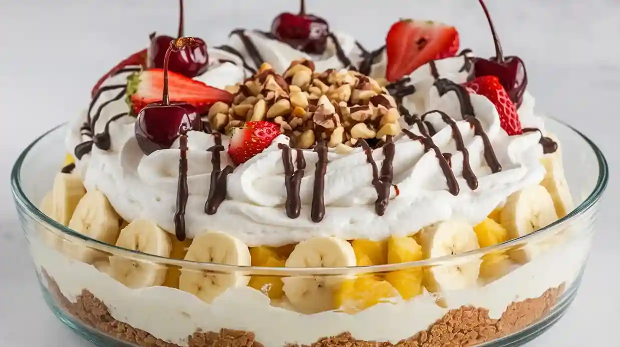 Banana Split Cake Recipe