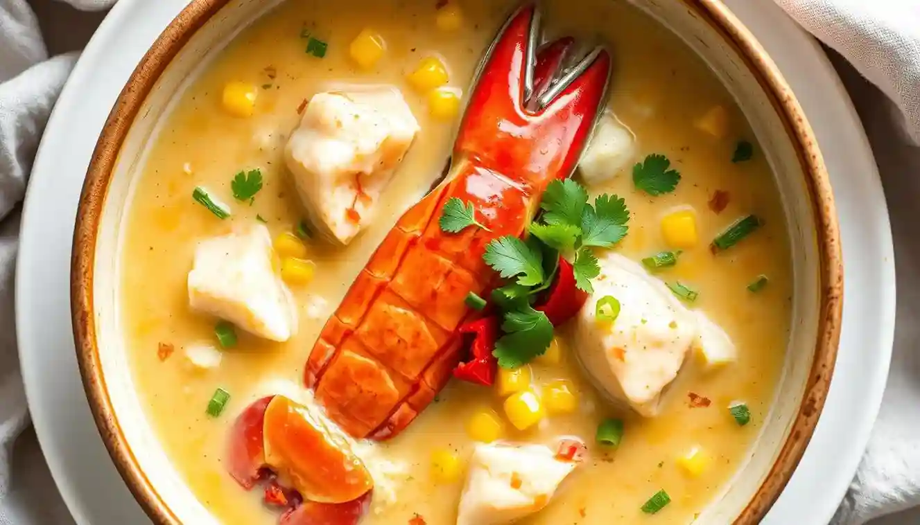 Bobby Flay's Crab & Corn Chowder Recipe