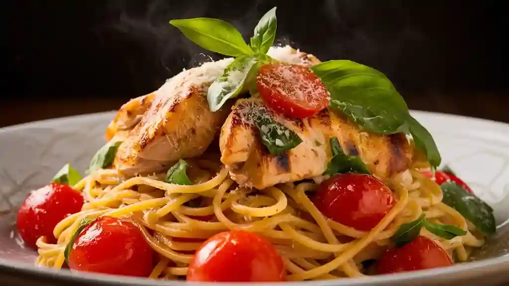 Bruschetta Chicken Pasta Recipe