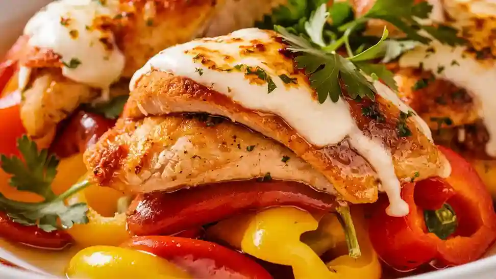 Cajun Chicken with Bell Peppers Recipe