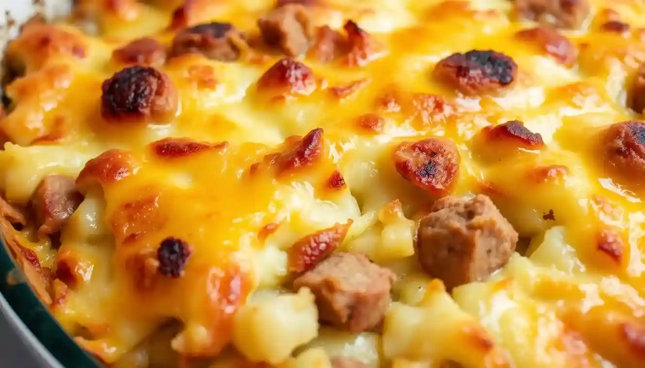 Cheesy Ranch Potatoes and Sausage