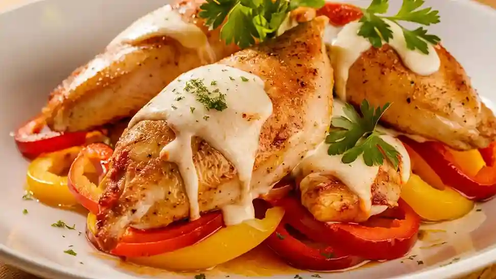 Easy Cajun Chicken with Bell Peppers Recipe