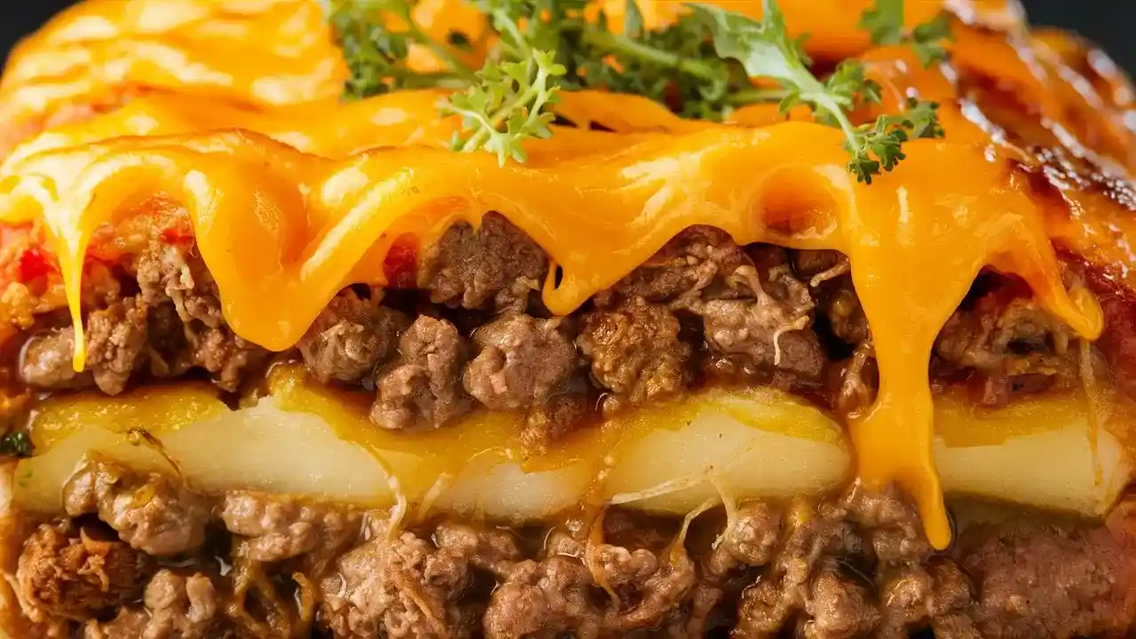 Easy Ground Beef Potato Casserole Recipe