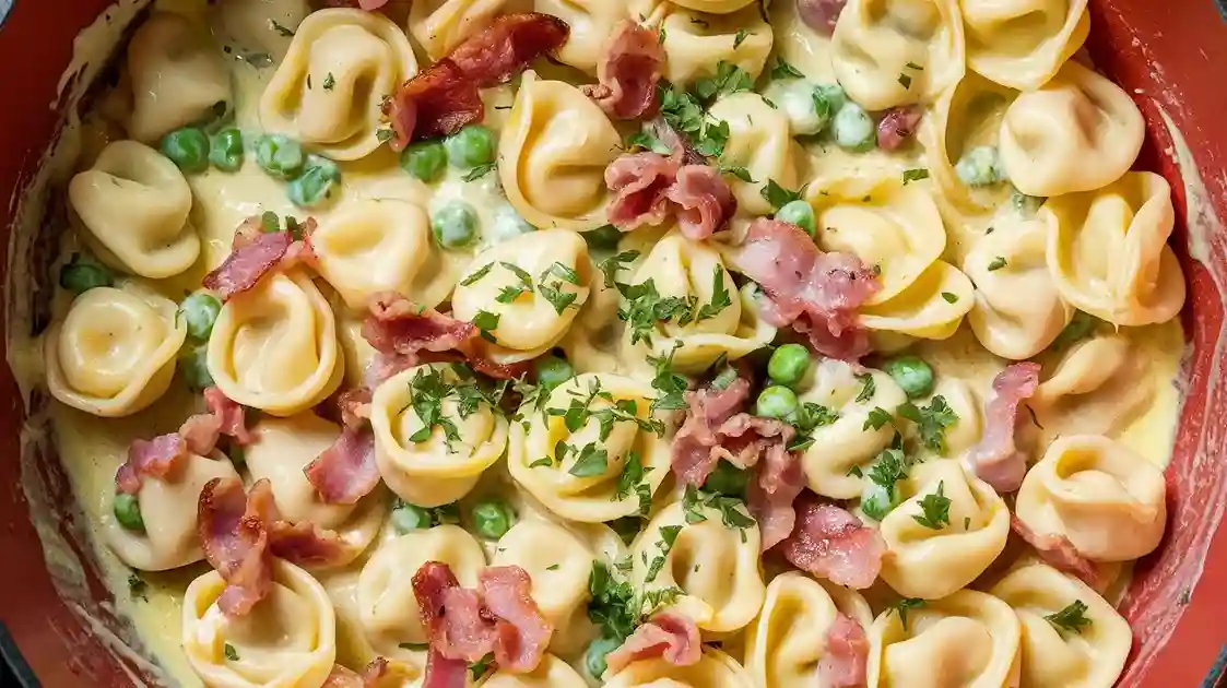 Easy Tortellini Carbonara Recipe