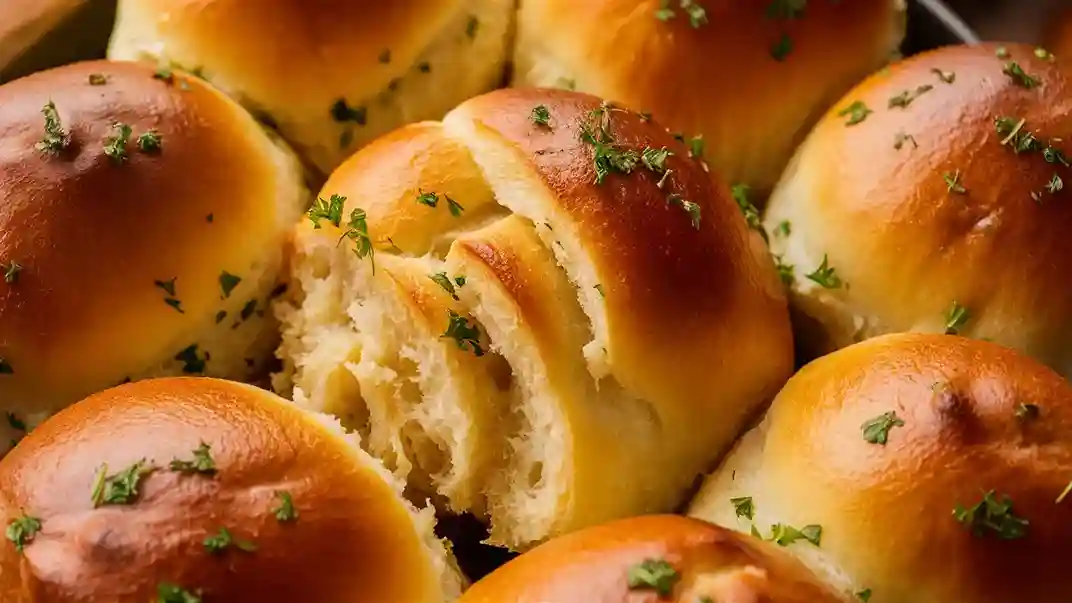 Garlic Butter Dinner Rolls