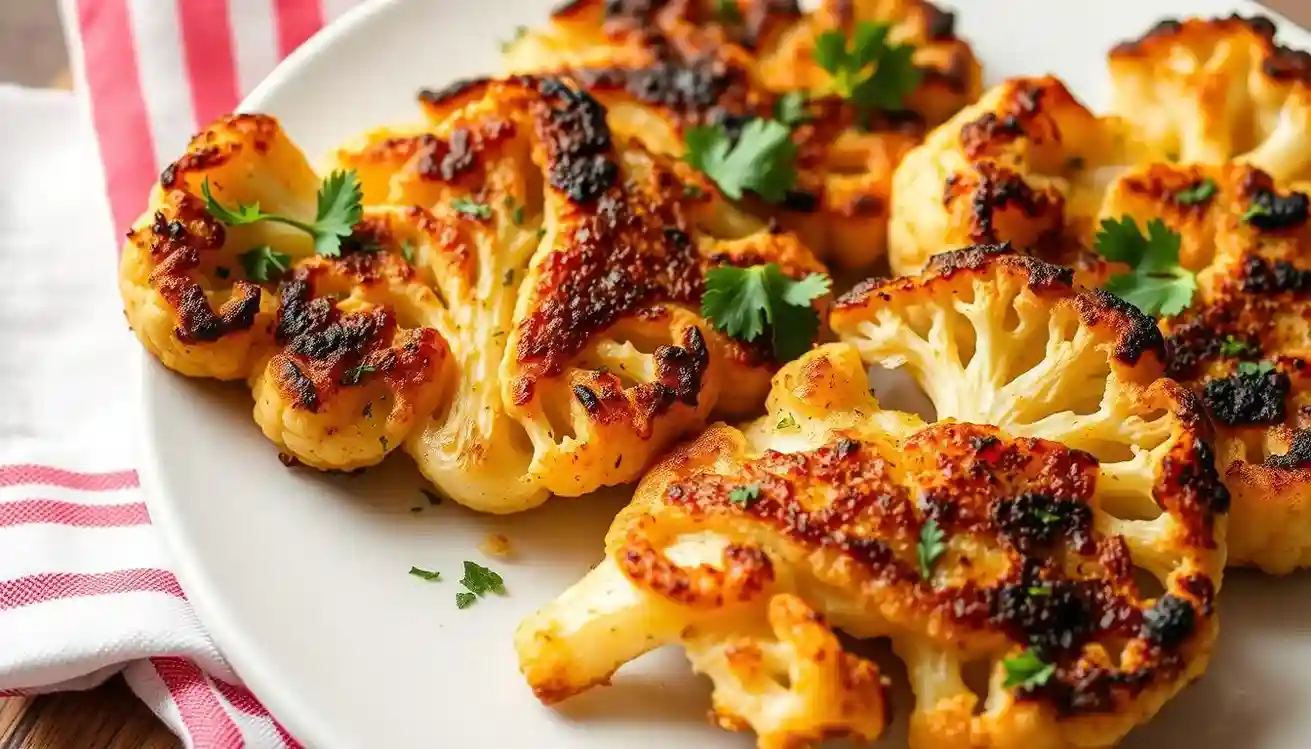 Oven-Roasted Cauliflower Steak