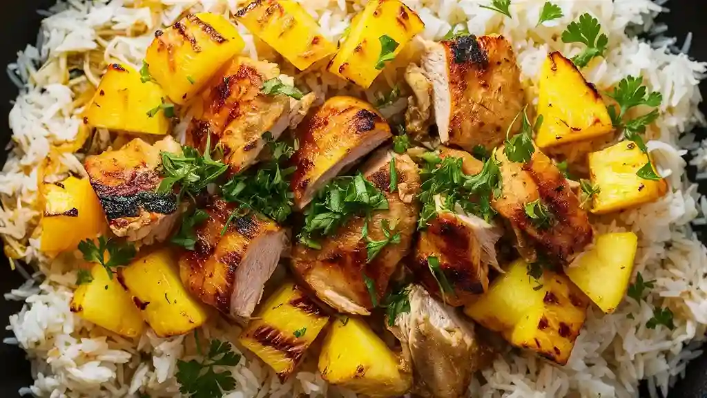 Pineapple Chicken and Rice Recipe