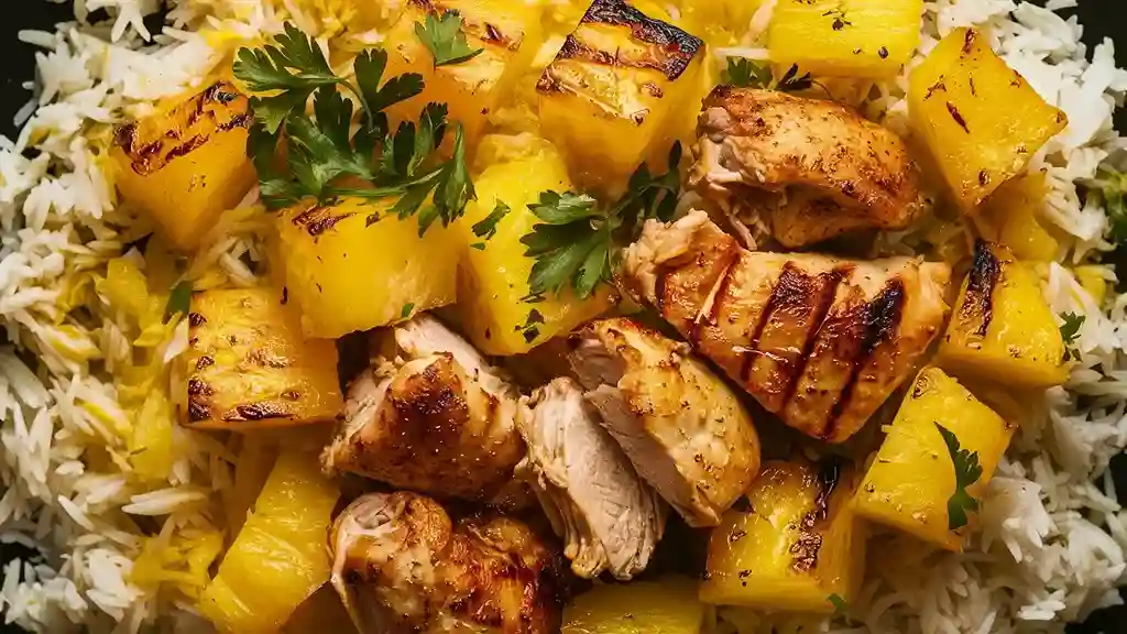 Pineapple Chicken and Rice