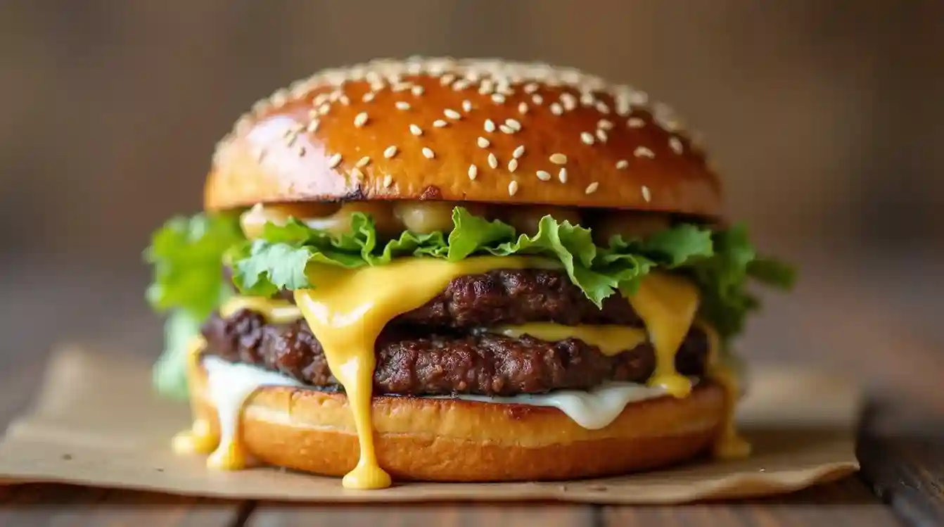 Smash Burgers with Baconnaise Sauce