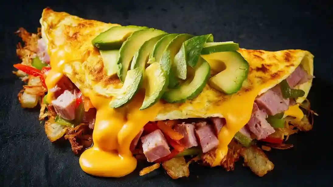 Western Hash Brown Omelet Recipe