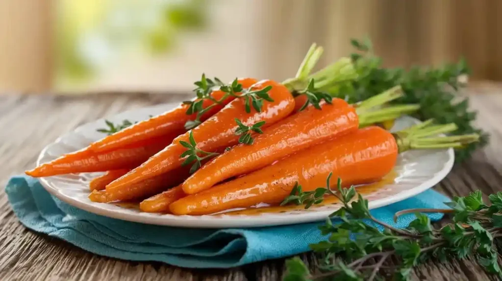 Honey Garlic Carrots Recipe