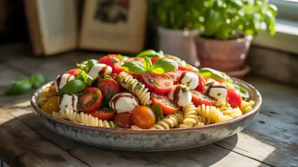 Caprese Pasta Salad You'll Love This Summer